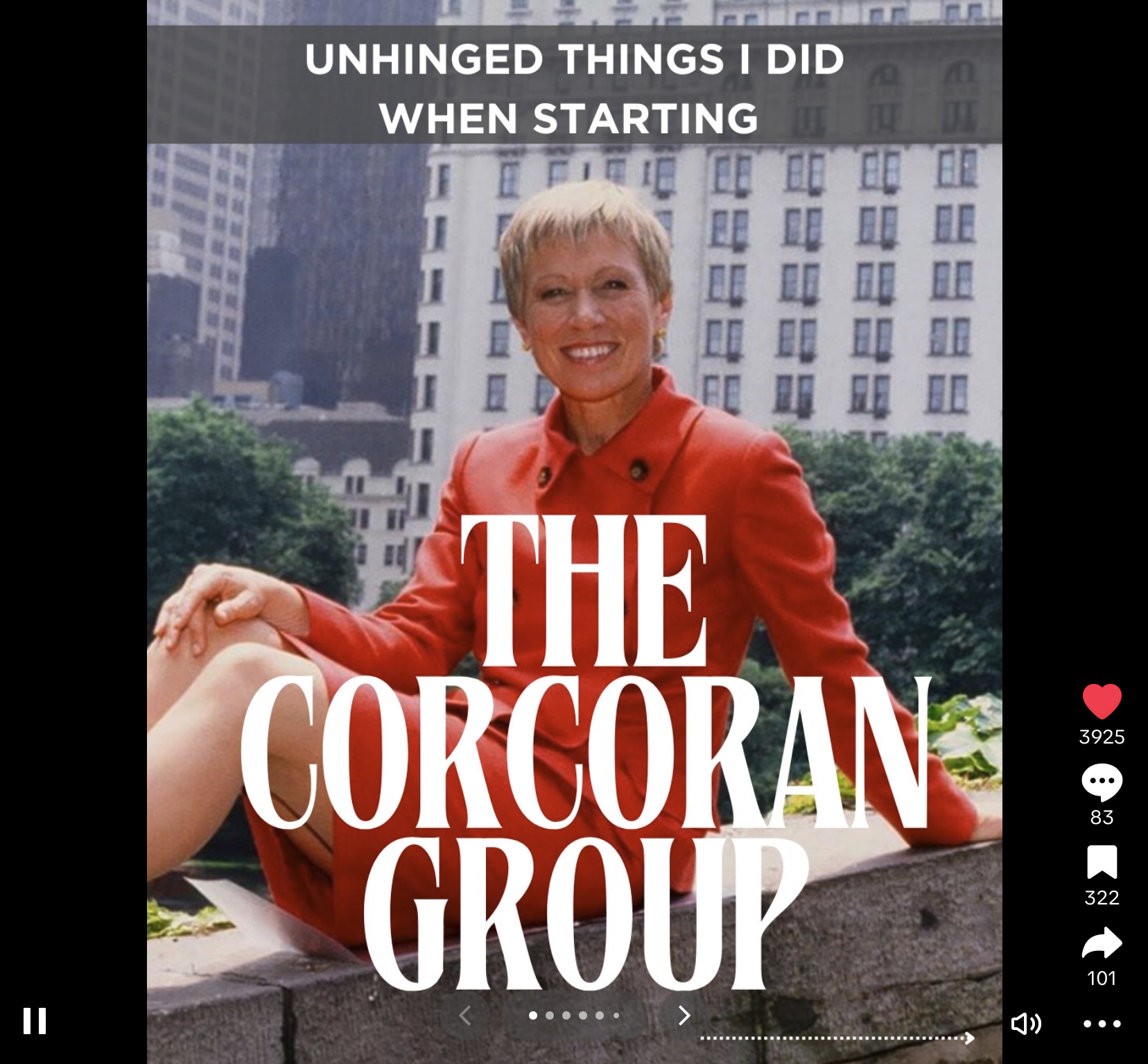 Image-of-Barbara-Corcoran-TikTok-Carousel-post-on-Unhinged-Things-She-Did-When-She-Was-Starting-Out